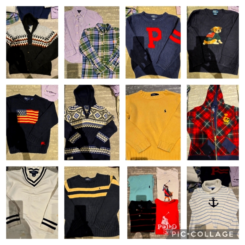 RALPH LAUREN Boys Sz 6 Bundle. 23 Items !!!!